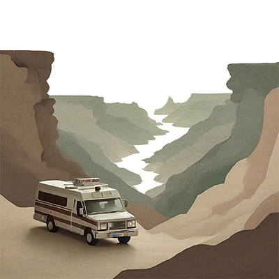 ambulance cliff